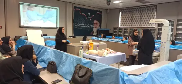 برگزاری کارگاه CPR نوزاد