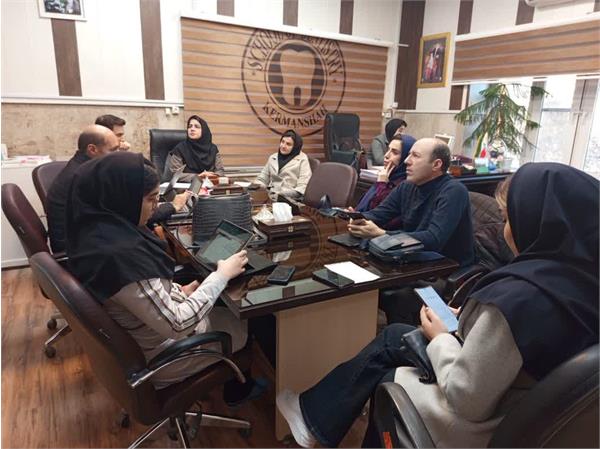 برگزاری جلسه شورای پژوهشی دانشکده دندانپزشکی