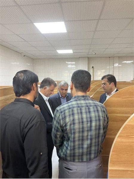 بازدید رئیس دانشگاه علوم پزشکی از  سالن آزمون دانشکده داروسازی
