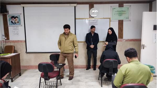بازدید رئیس دانشکده پیراپزشکی از روند برگزاری امتحانات پایان ترم